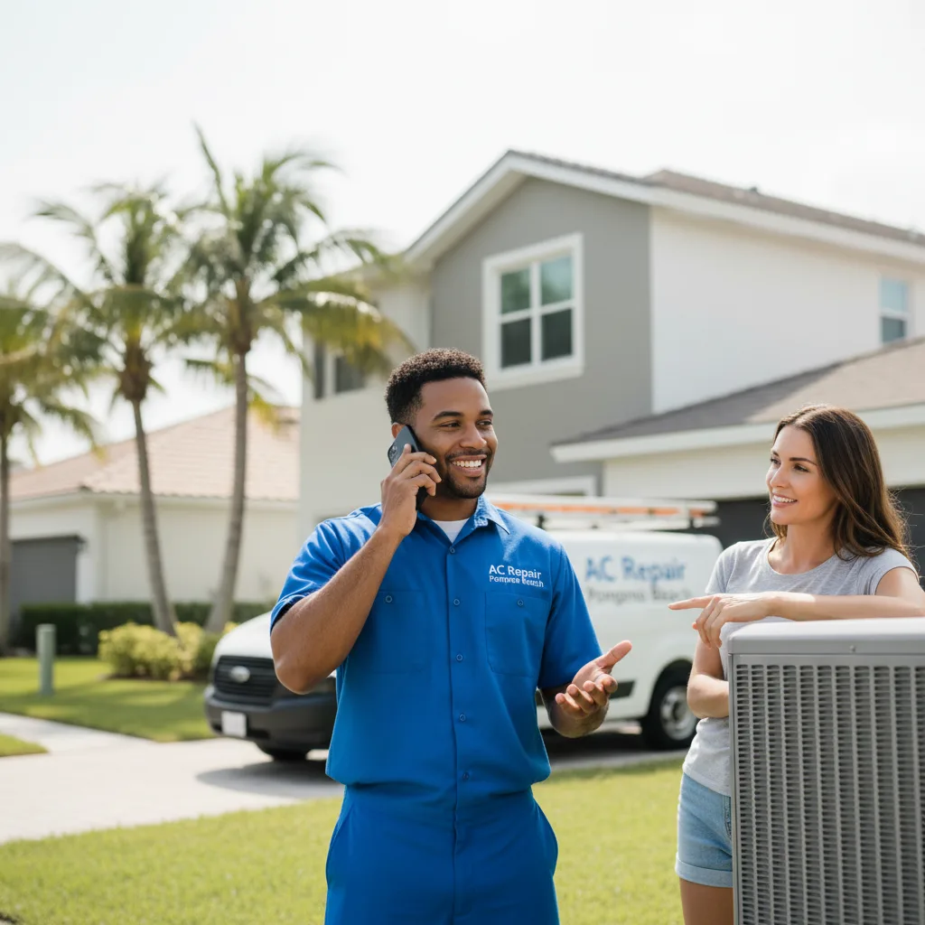 AC Repair Pompano Beach customer support in Bitely